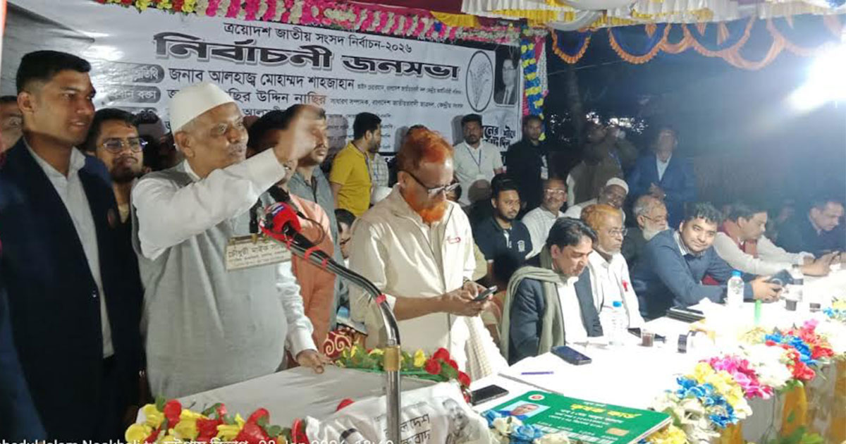 সুবর্ণচরে ধানের শীষের নির্বাচনী প্রচারণায় কেন্দ্রীয় ছাত্রদলের সাধারণ সম্পাদক