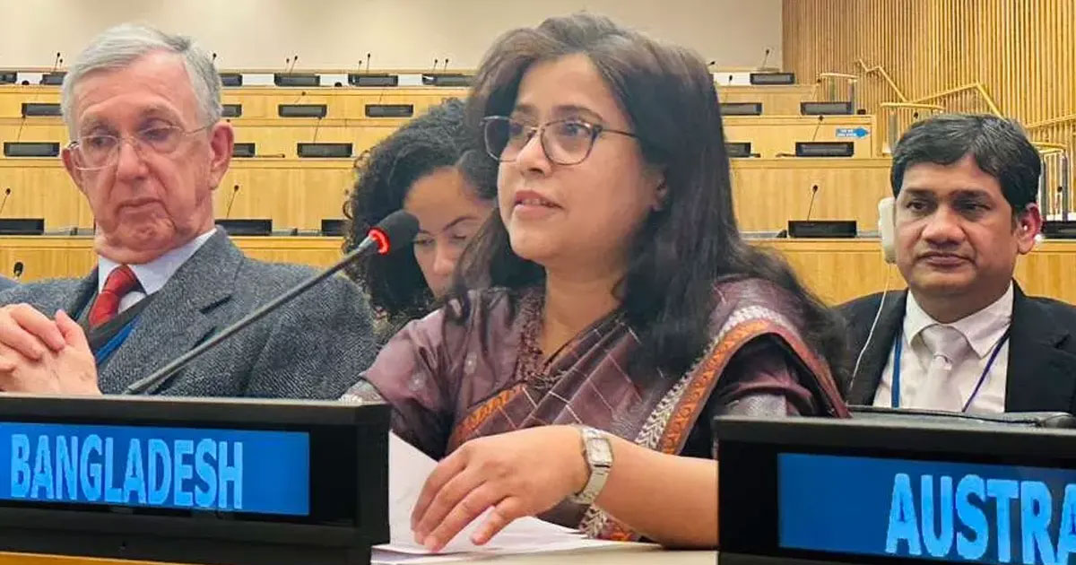 জাতিসংঘ শান্তি বিনির্মাণ কমিশনের সহ-সভাপতি নির্বাচিত বাংলাদেশ