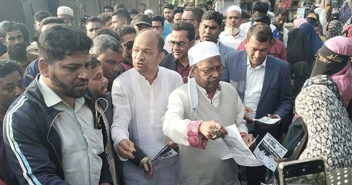 ভোলায় হাফিজ ইব্রাহিমের পথসভা, জামায়াতকে কড়া সমালোচনা