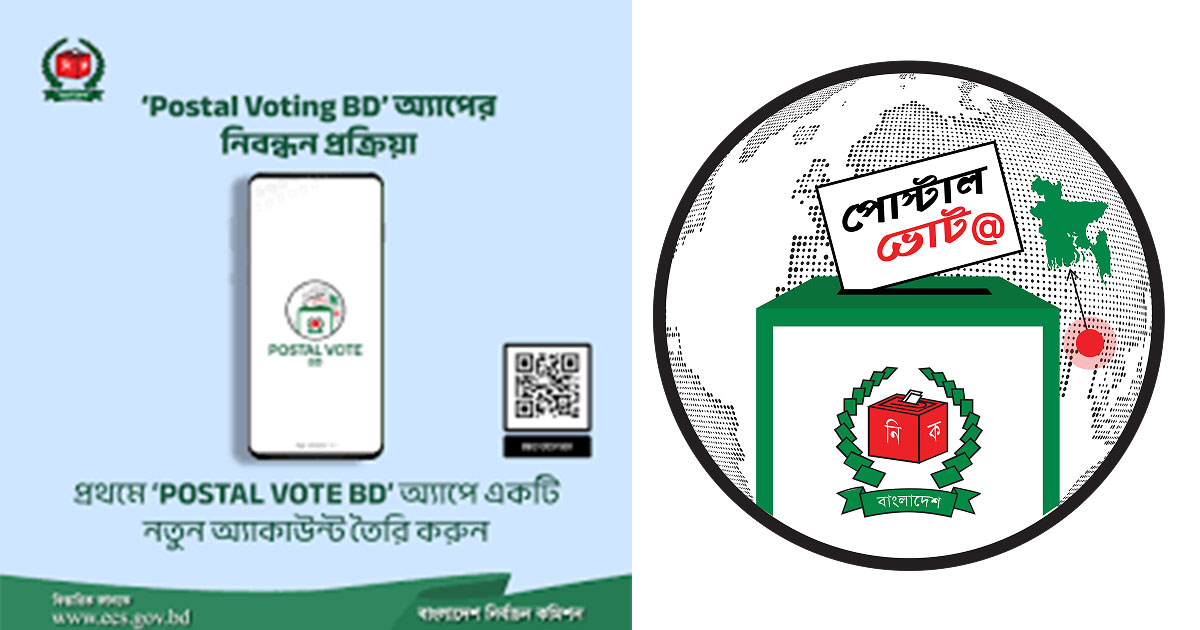 ৩ লাখ ৭৯ হাজার ৯২৪ জন প্রবাসীর ভোট এলো পোস্টালে