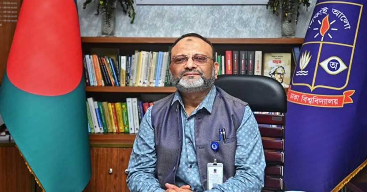 নির্বাচনের ৪ দিন আগে লাল পাসপোর্ট জমা দিলেন ঢাবি ভিসি