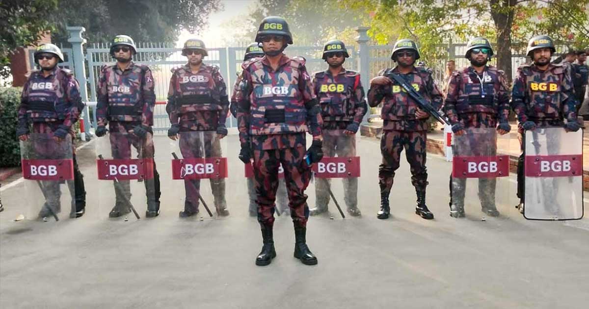 শপথ ঘিরে সংসদ এলাকায় কঠোর নিরাপত্তা, মোতায়েন ১২ প্লাটুন বিজিবি