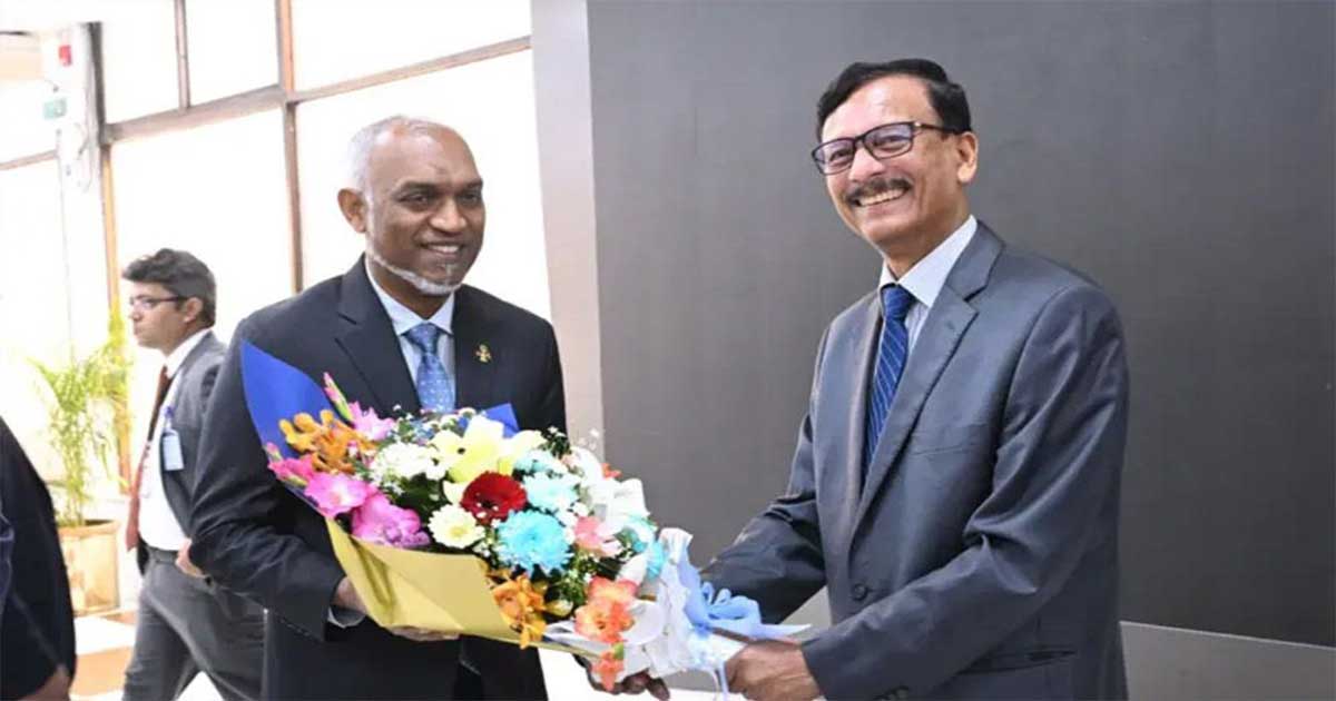 শপথ অনুষ্ঠানে যোগ দিতে ঢাকায় মালদ্বীপের প্রেসিডেন্ট