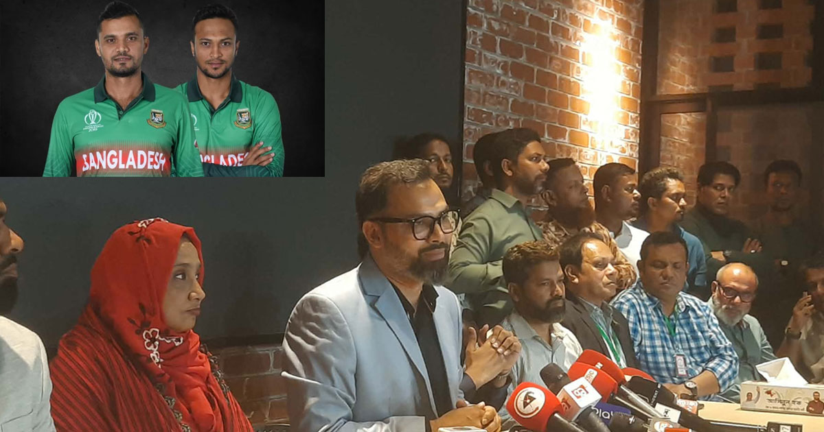 নতুন ক্রীড়া প্রতিমন্ত্রী সাকিব-মাশরাফির মামলার দ্রুত সমাধান চাইলেন