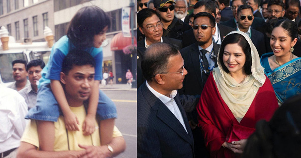 তারেক রহমানকে নিয়ে কন্যা জাইমার পোস্ট