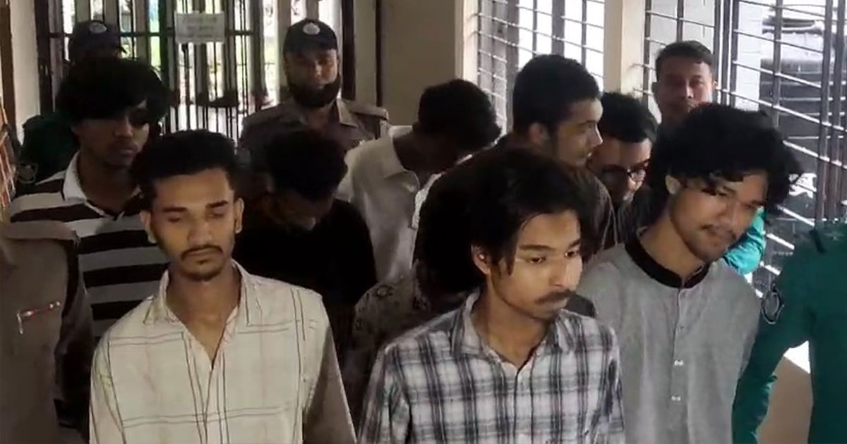 সিলেটে বিবস্ত্র করে ভিডিও ধারণ ও মুক্তিপণ আদায়: গ্রেপ্তার ১০