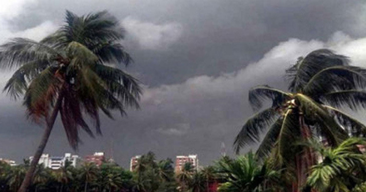 ৬ অঞ্চলে ৬০ কি.মি বেগে ঝড় হতে পারে