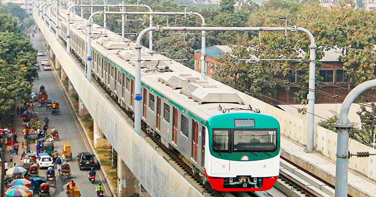 ঈদের ছুটিতে মেট্রোরেল চলাচলে নতুন নির্দেশনা