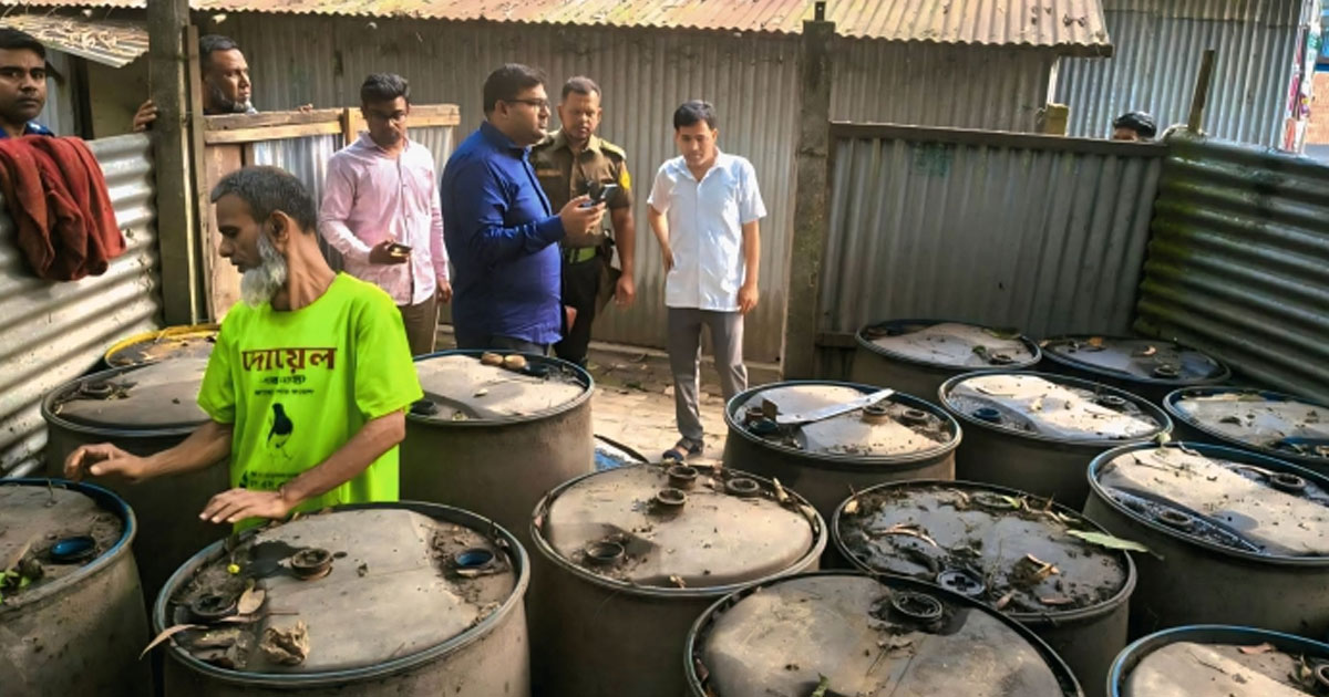 কালিহাতীতে এক হাজার লিটার ডিজেল উদ্ধার