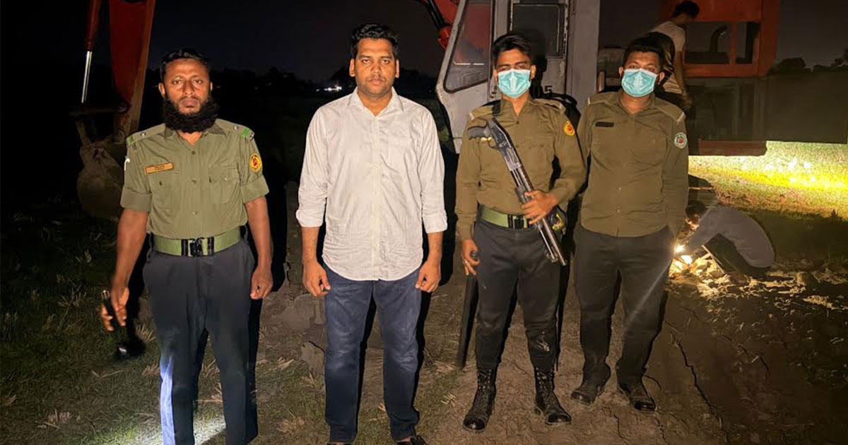 দাগনভূঞায় ফসলি জমির মাটি কাটা বন্ধে ভ্রাম্যমাণ আদালতের অভিযান