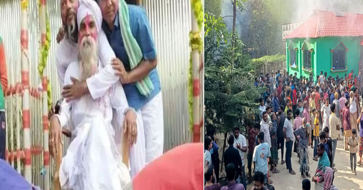 আস্তানা ভাঙচুর ও পীরকে হত্যা