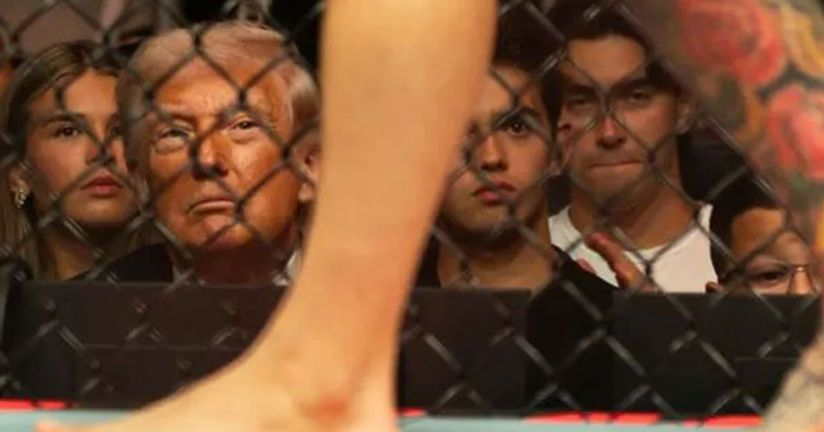 শান্তি আলোচনার সময় কুস্তি খেলা দেখছিলেন ট্রাম্প