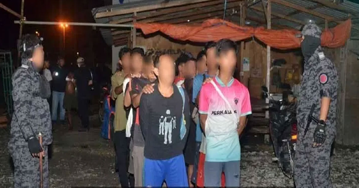 মালয়েশিয়ার কুচিংয়ে অভিযান, ৪৫ বিদেশি আটক