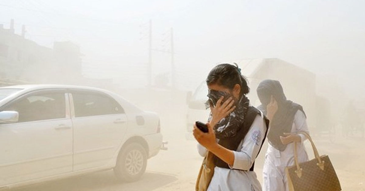 দূষিত শহরের মধ্যে ঢাকা ৫ম