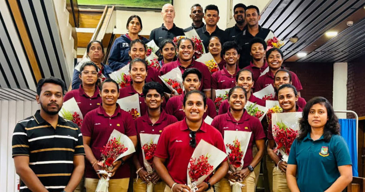 প্রথমবার বাংলাদেশ সফরে লঙ্কান নারী দল