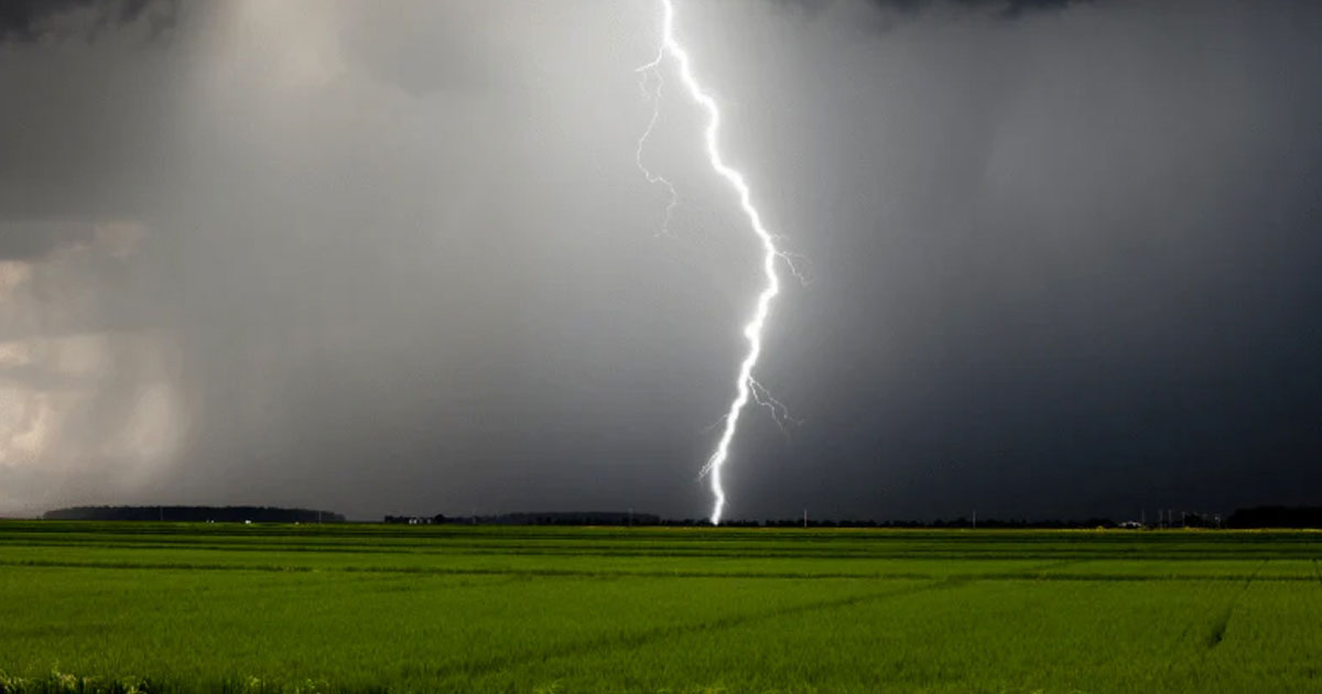 বজ্রপাতে একদিনে প্রাণ গেল ১২ জনের