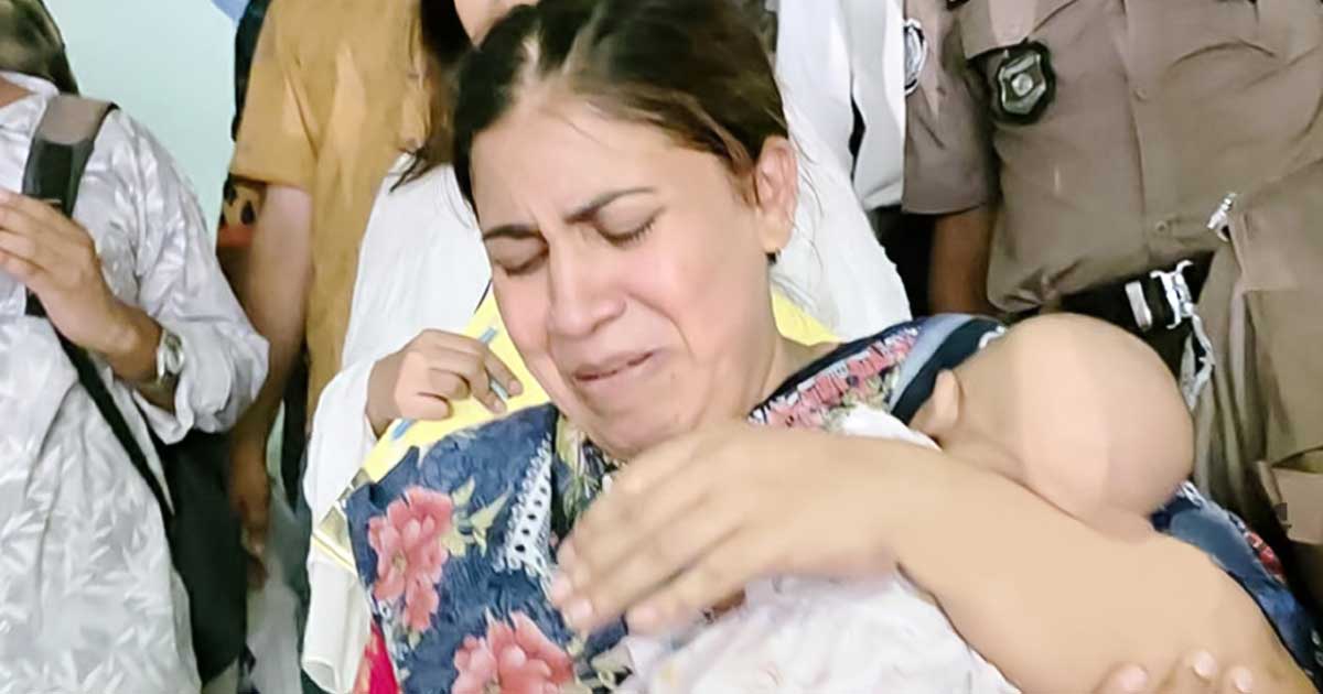 দেড় মাসের শিশুসন্তানসহ যুব মহিলা লীগ নেত্রী শিল্পী কারাগারে