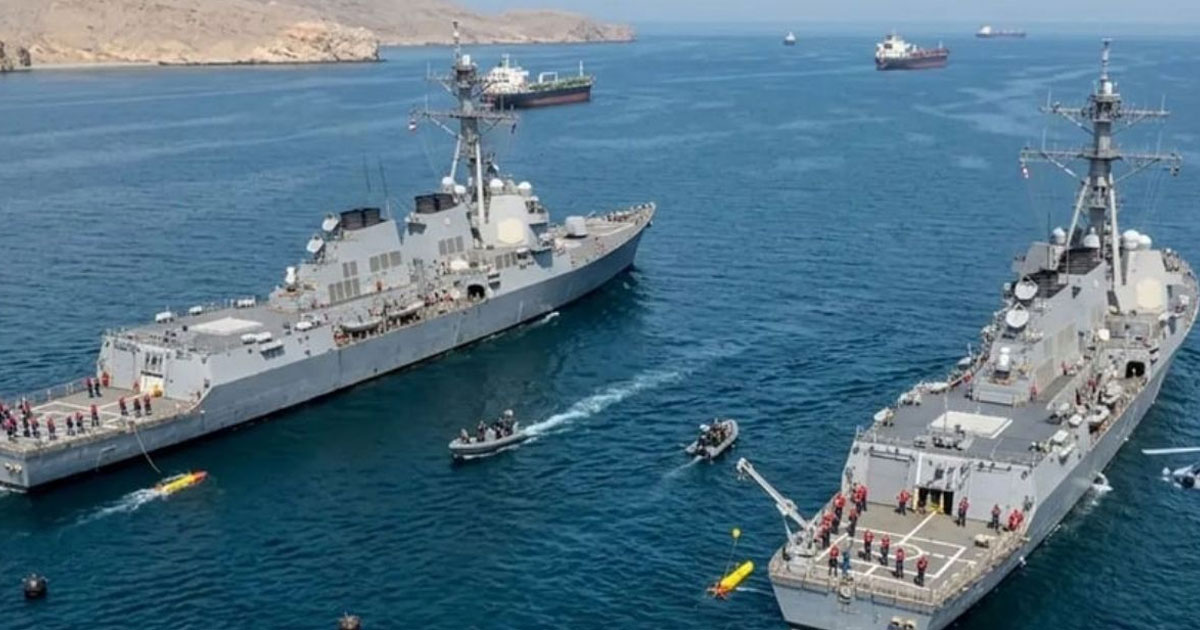 হরমুজ উত্তেজনায় রণতরী মোতায়েন বাড়াচ্ছে ওয়াশিংটন