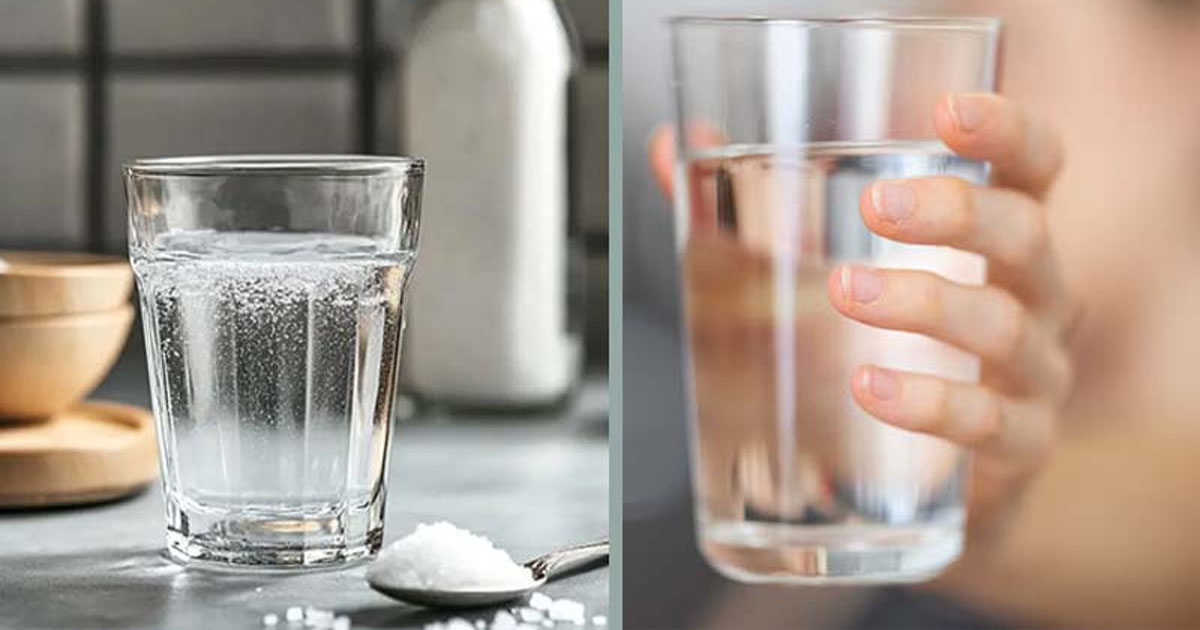 সকালে খালি পেটে লবণ পানি পানের প্রভাব জানালেন বিশেষজ্ঞ