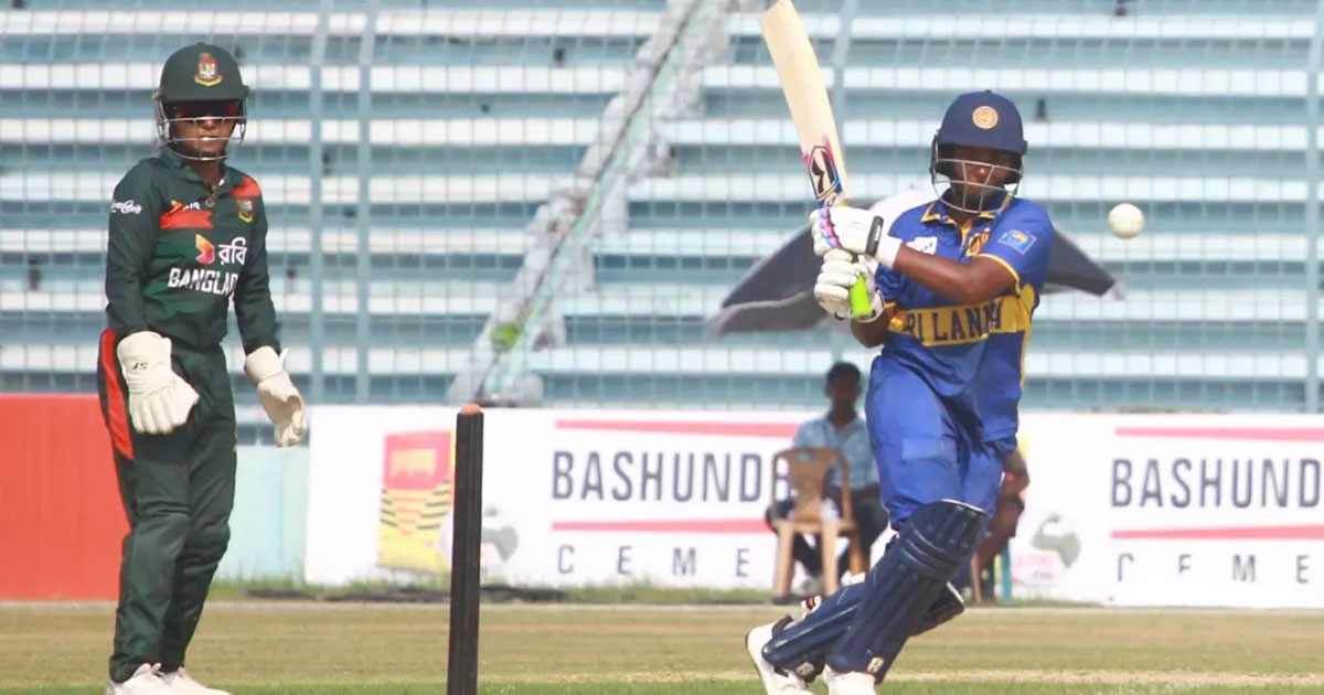 বাংলাদেশকে উড়িয়ে সিরিজ জিতল শ্রীলঙ্কা