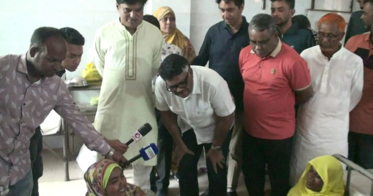 নাটোর সদর হাসপাতাল পরিদর্শন করলেন হুইপ রুহুল কুদ্দুস তালুকদার দুলু