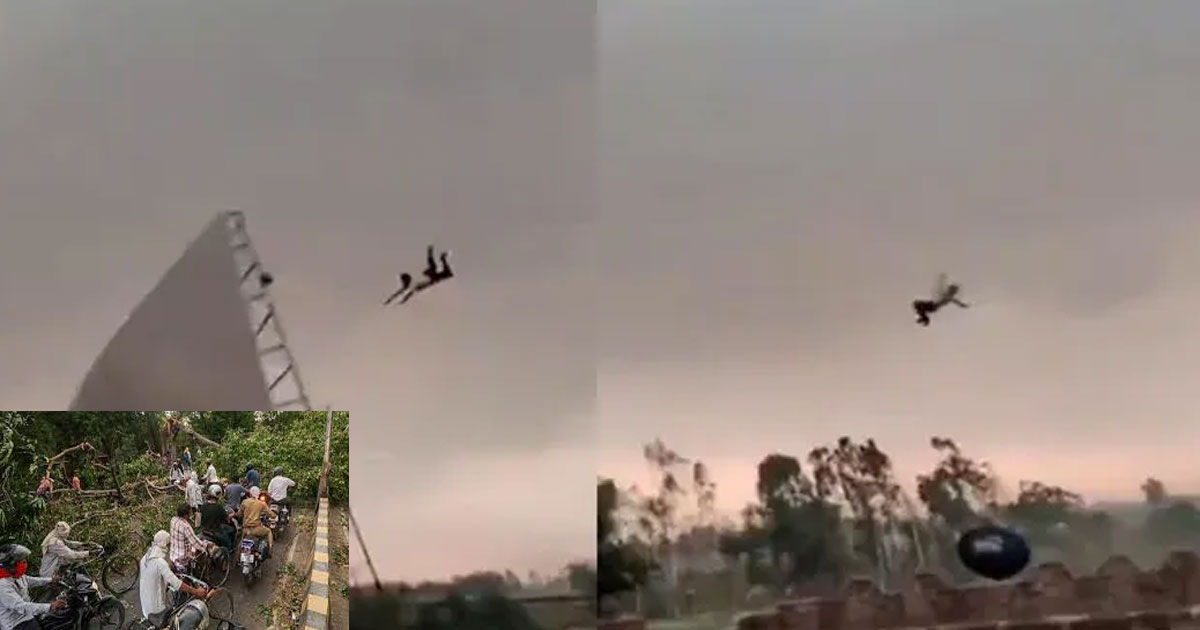 উত্তরপ্রদেশে ভয়াবহ ঝড়ে প্রাণহানি ১০৪