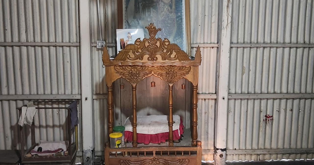 মানিকগঞ্জে মন্দিরে প্রতিমা ও রূপার অলঙ্কার চুরি
