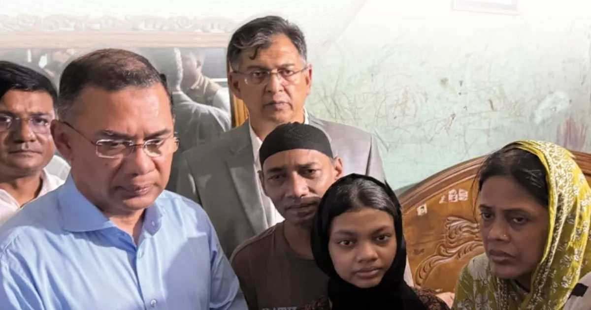 রামিসার বড় বোনের দায়িত্ব নিলেন প্রধানমন্ত্রী