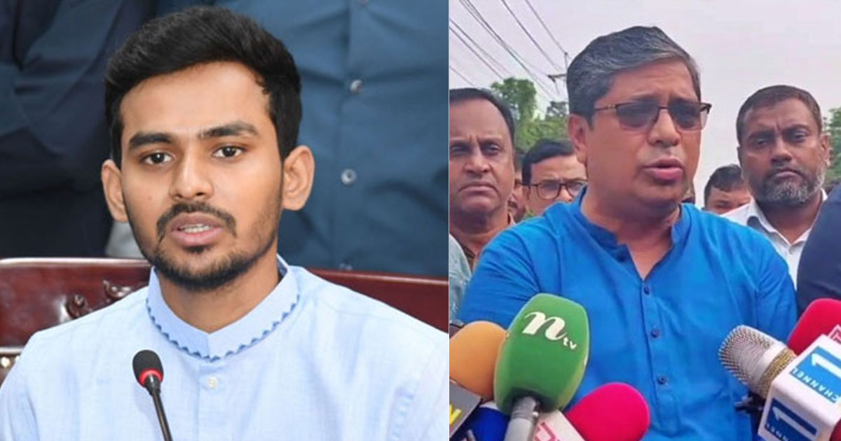 প্রতিমন্ত্রীর বক্তব্যে পাল্টা চ্যালেঞ্জ আসিফ মাহমুদের