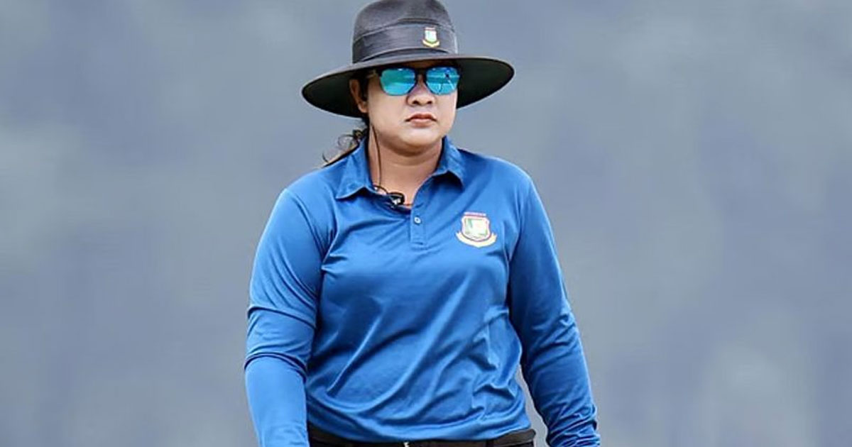 নারী টি-টোয়েন্টি বিশ্বকাপে আম্পায়ারিংয়ে বাংলাদেশের জেসি