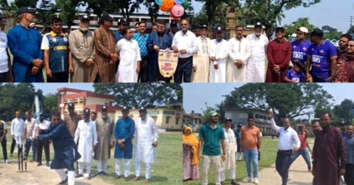 জয়পুরহাটে  পবিত্র ঈদুল আযহা উপলক্ষে চ্যাম্পিয়ন্স ট্রফি  ক্রিকেট টুর্নামেন্টের উদ্বোধন