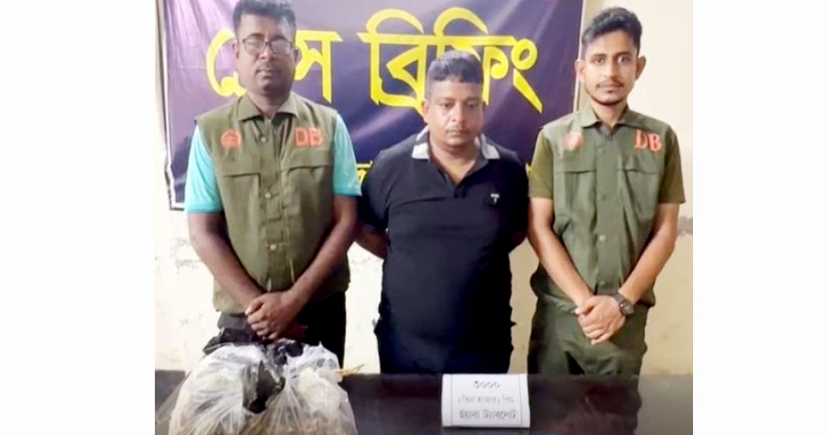বেনাপোলের সাদিপুরের যুবক ৩ হাজার পিস ইয়াবাসহ আটক