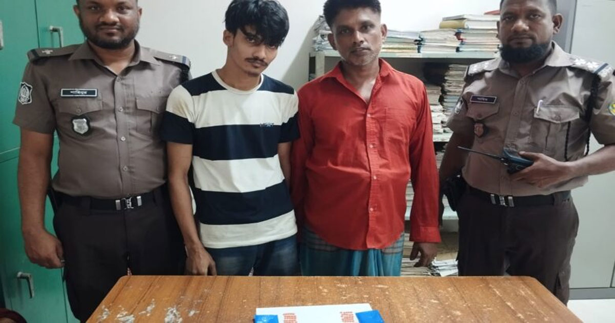 উত্তরখানে ১০০ ইয়াবাসহ দুই মাদক কারবারি গ্রেফতার
