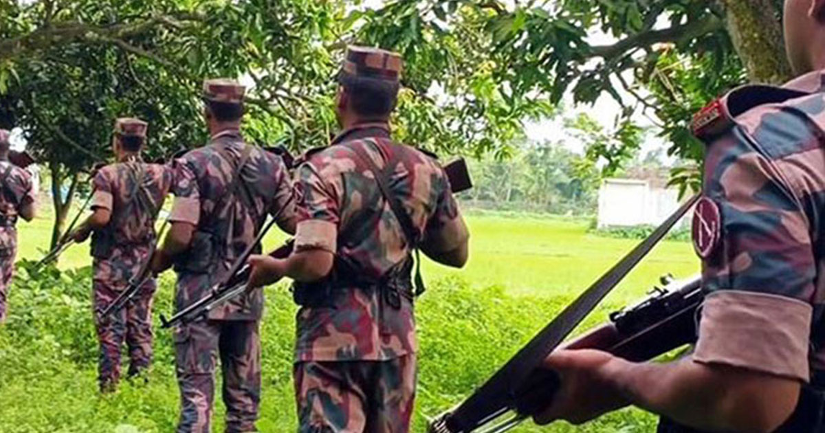 ১০টি ‘পুশইন’ চেষ্টা ব্যর্থ করার দাবি বিজিবির
