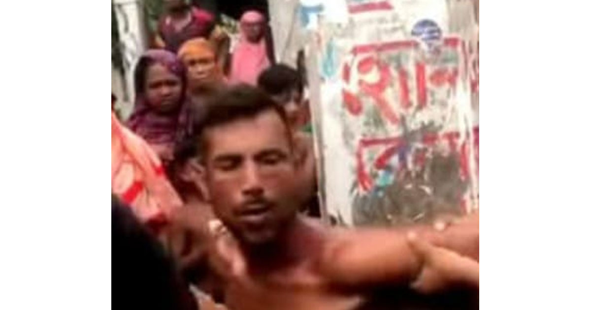 কুষ্টিয়ায় শিশু ধর্ষনের অভিযোগে যুবককে গনপিটুনি