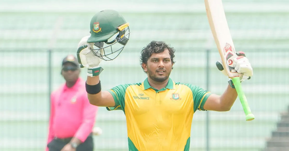 জাকিরের সেঞ্চুরিতে জিম্বাবুয়েকে উড়িয়ে দিল বাংলাদেশ ইমার্জিং