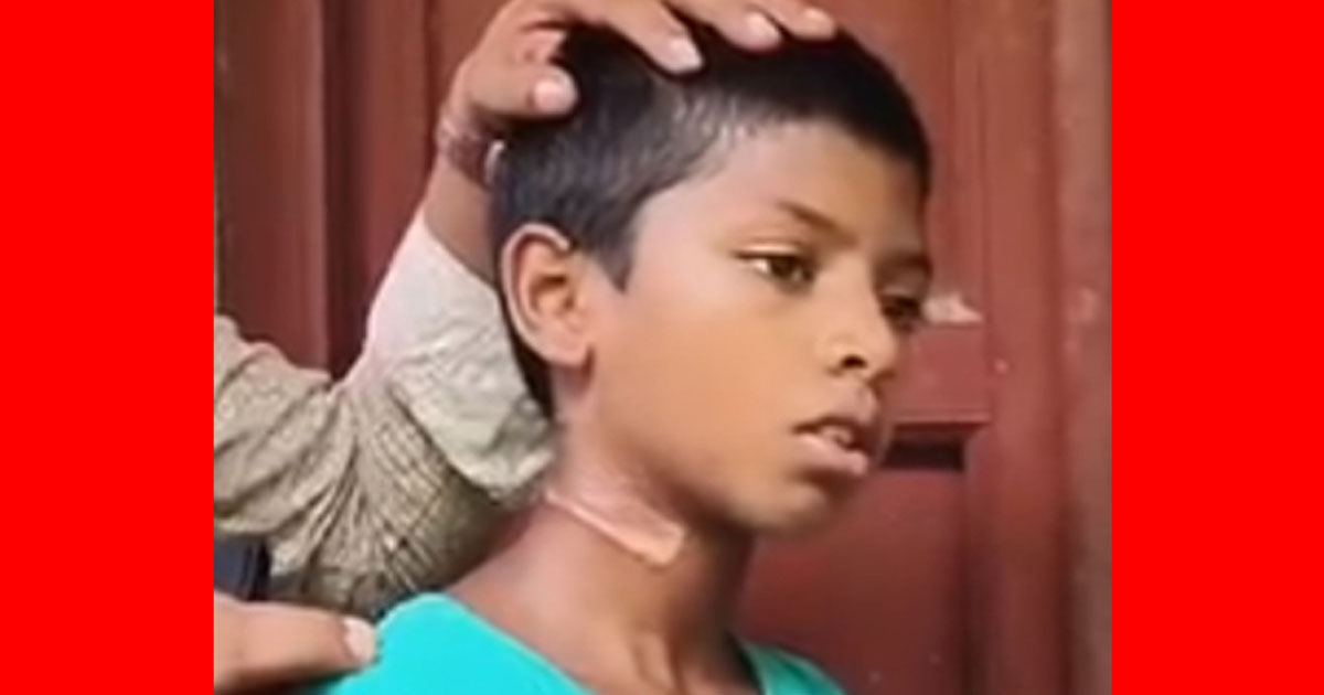 শিশুকে গরুর সঙ্গে বেঁধে নির্যাতন, আটক ১