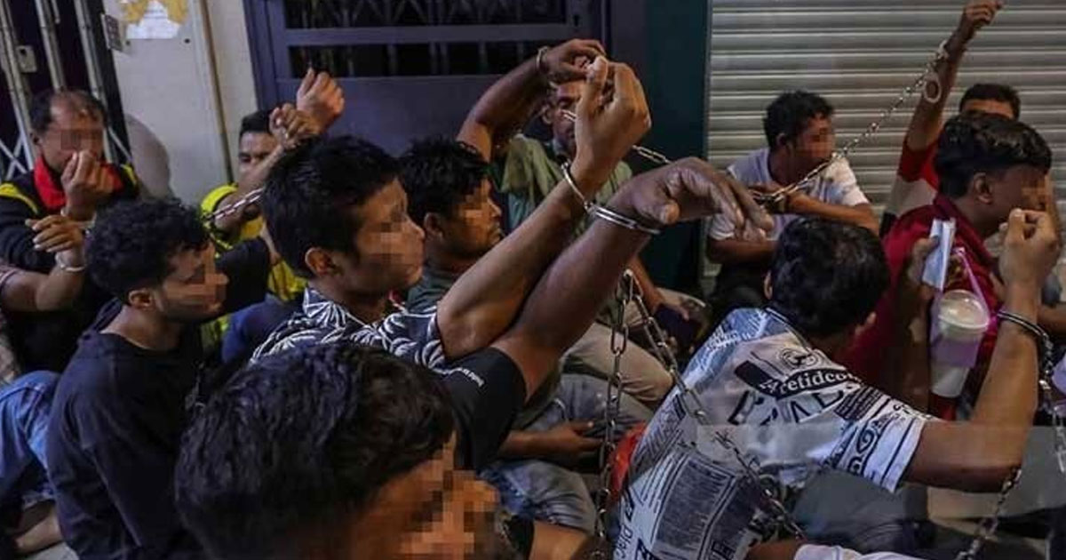 মালয়েশিয়ায় বাংলাদেশিসহ ৩৯ বিদেশি আটক