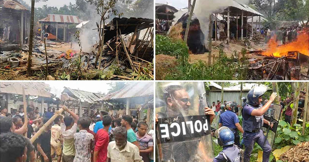 নন্দিনী হত্যা ঘিরে উত্তপ্ত আদিতমারী, এলাকা পুরুষশূন্য