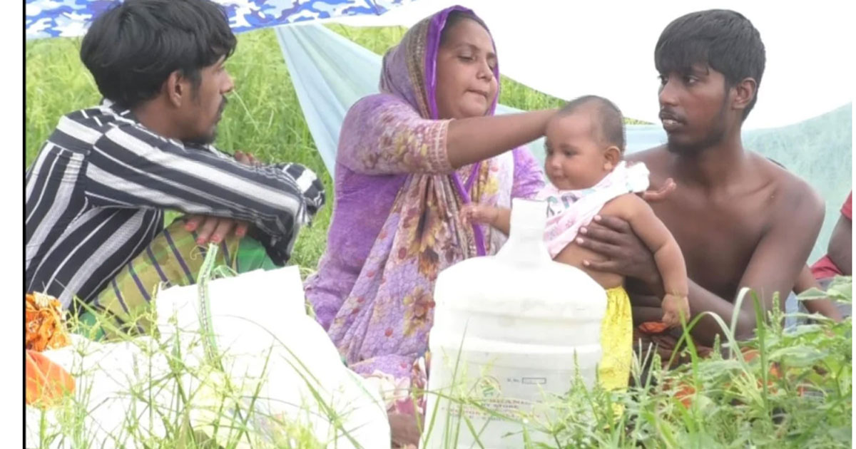 শূন্যরেখায় ৬ মাসের শিশু