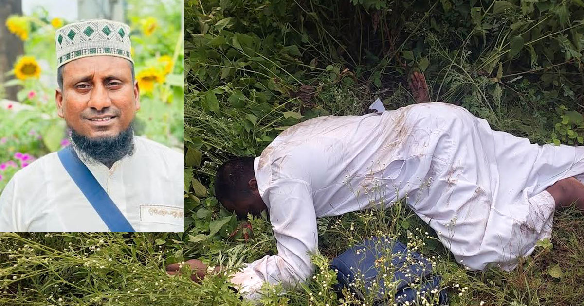 নওগাঁয় সড়কের পাশে শিক্ষকের মরদেহ উদ্ধার