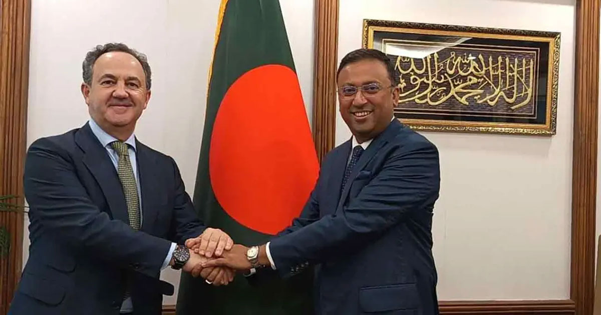 পররাষ্ট্র উপদেষ্টার সঙ্গে স্পেনের রাষ্ট্রদূতের সাক্ষাৎ