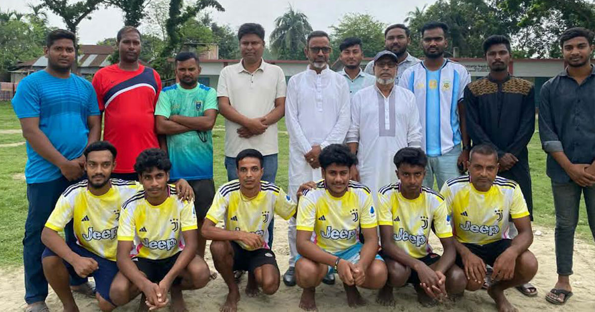 মাদকমুক্ত সমাজ গড়তে ভান্ডারপুরে মিনিবার ফুটবল টুর্নামেন্ট উদ্বোধন