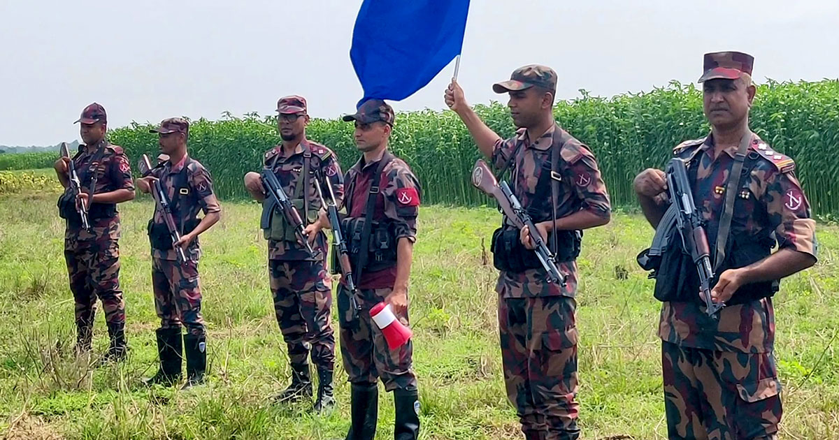 মেহেরপুরে পুশইনের চেষ্টা, বিজিবির বাধায় পিছু হটলো বিএসএফ