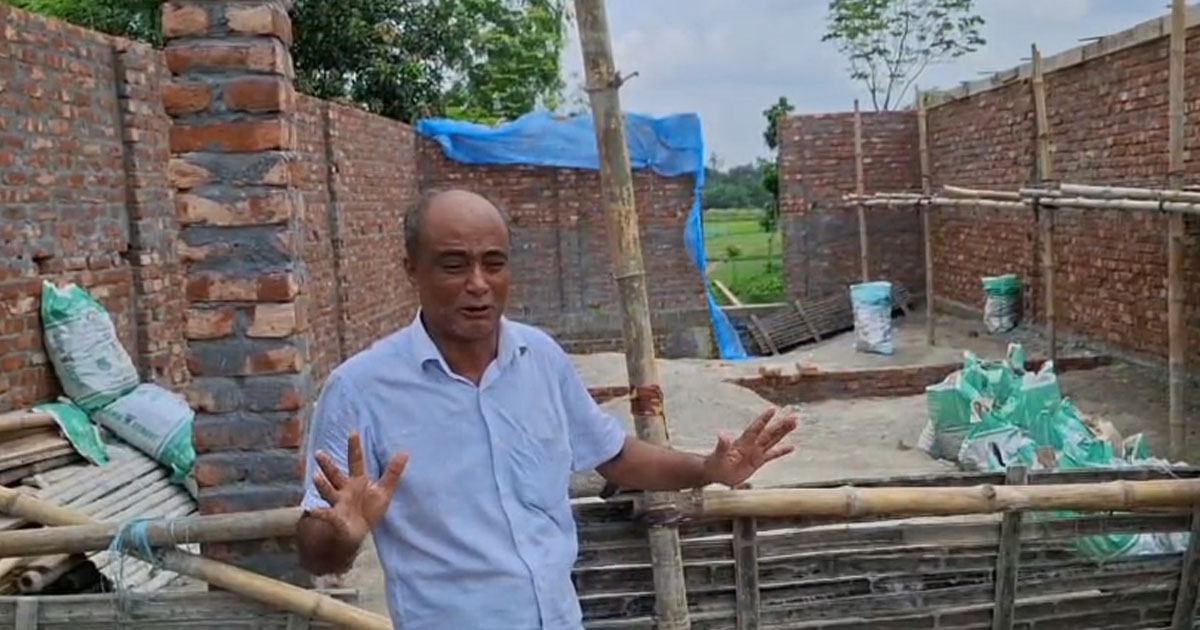 জমি দখলচেষ্টার অভিযোগে উত্তেজনা, প্রশাসনের হস্তক্ষেপ কামনা