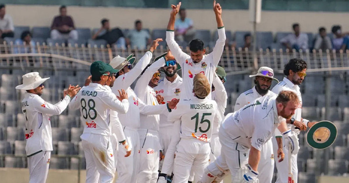 তাইজুলের সাত উইকেটেও বড় লিড জিম্বাবুয়ের
