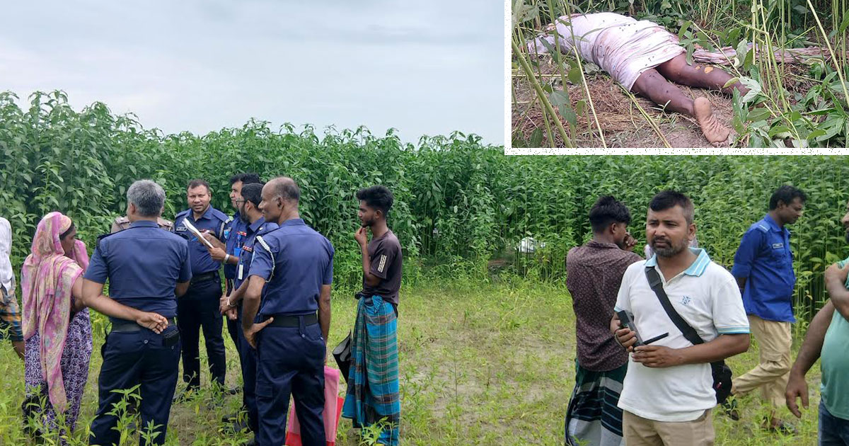 টাঙ্গাইলে নিখোঁজের ৩ দিন পর পাটক্ষেত থেকে অর্ধগলিত মরদেহ উদ্ধার