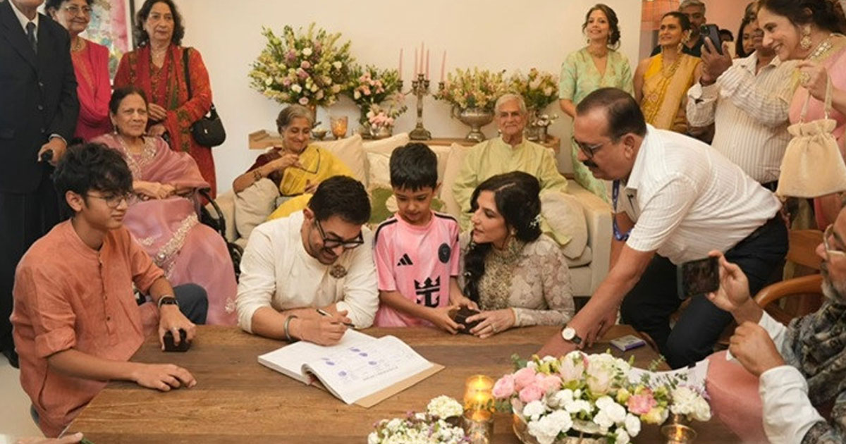 তৃতীয়বার বিয়ে করলেন আমির খান