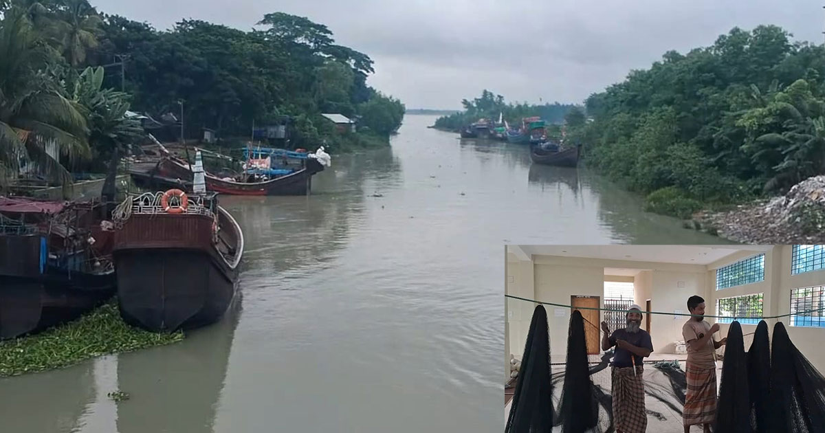 মাছ না পেয়ে লোকসানে ফিরছেন বাগেরহাটের জেলেরা