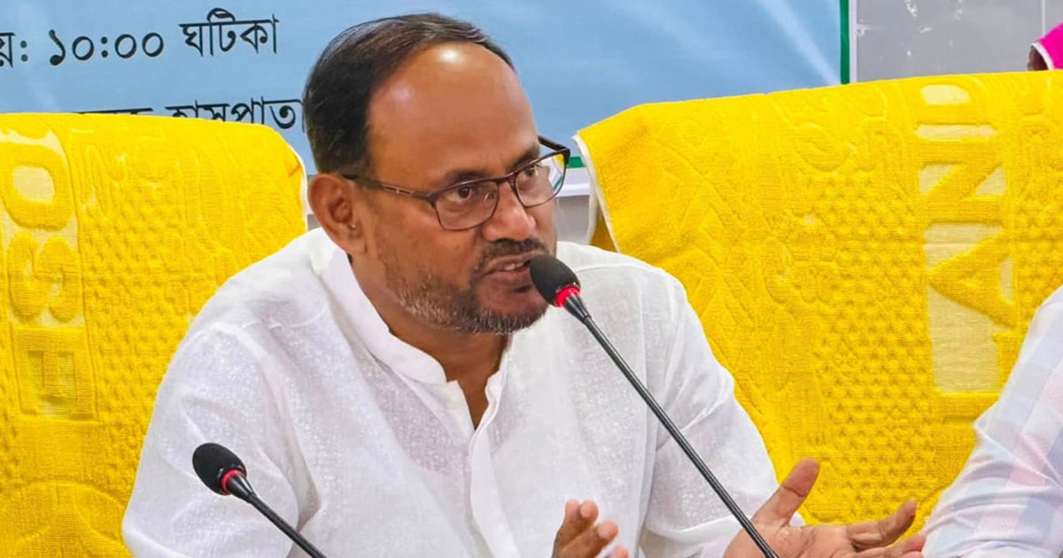 সম্মিলিত প্রচেষ্টায় উন্নত স্বাস্থ্যসেবা সম্ভব : প্রতিমন্ত্রী টুকু